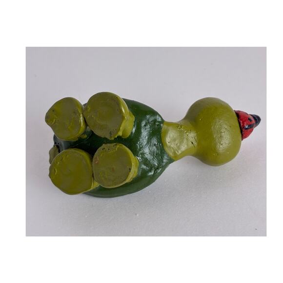 Freddie B. Turtle Barry Carpenter Original Handmade 1970 Wood Clay Resin 3.0" - Picture 4 of 4